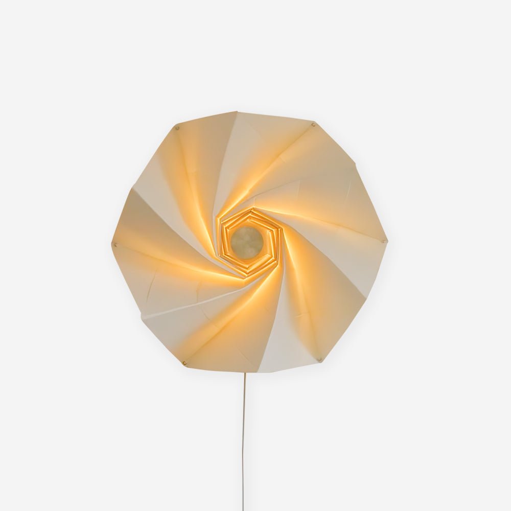 Liniise Spiral Fabric Pendant Light