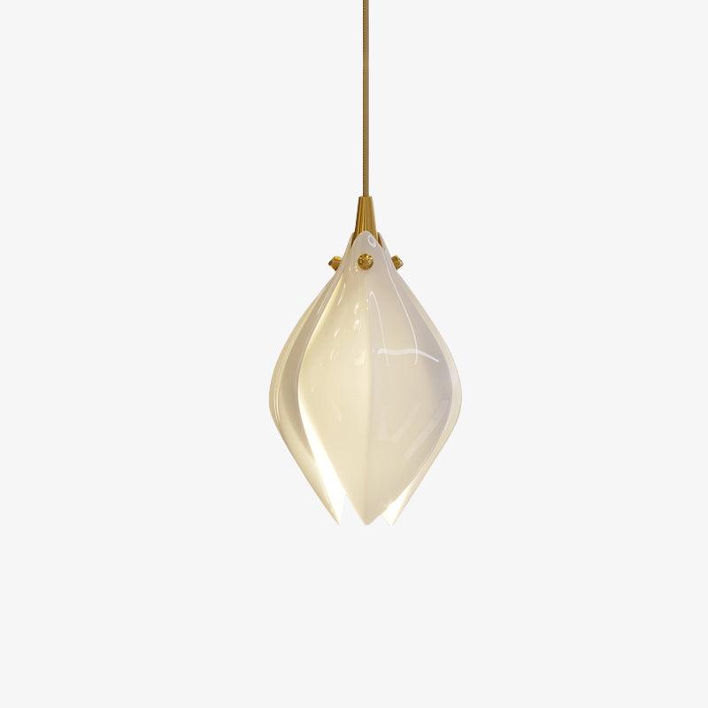 Tessa Pendant Lamp White Floral Ceramic