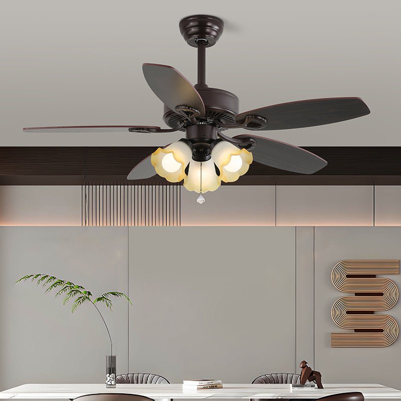 Ciraneon Vintage Ceiling Fan Light