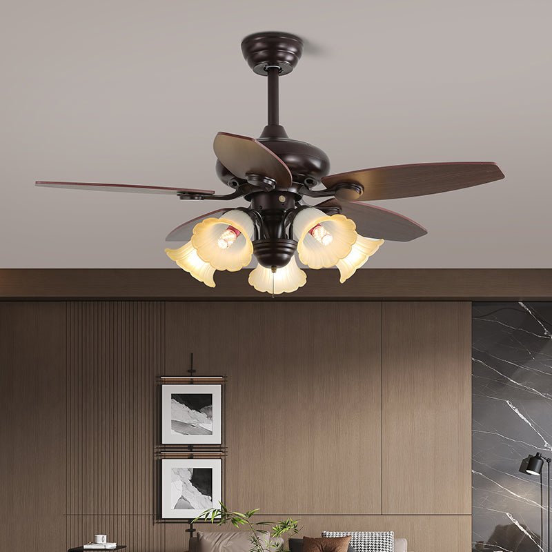Ciraneon Vintage Ceiling Fan Light