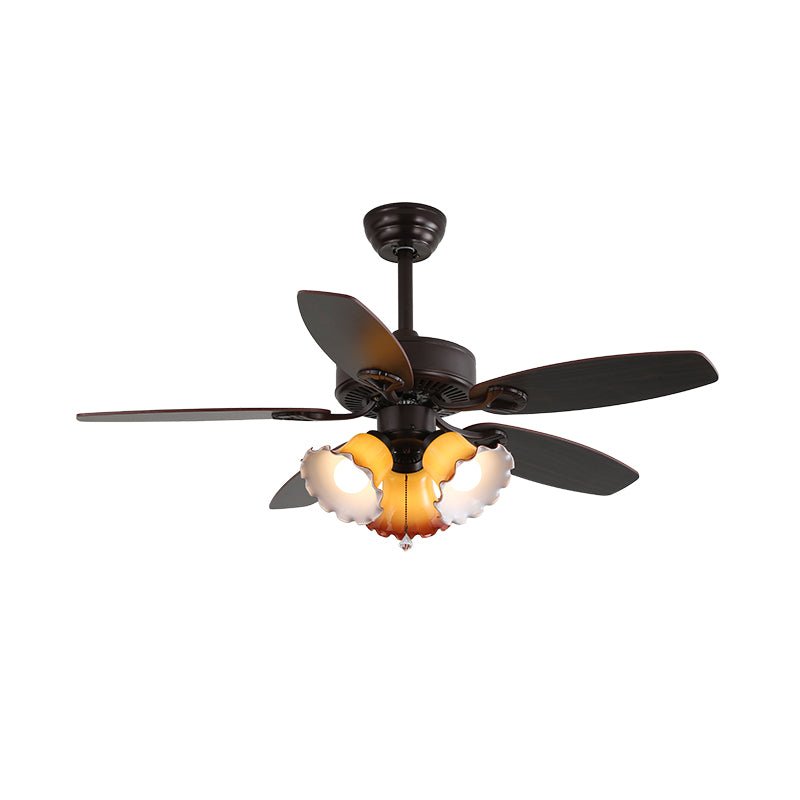 Ciraneon Vintage Ceiling Fan Light