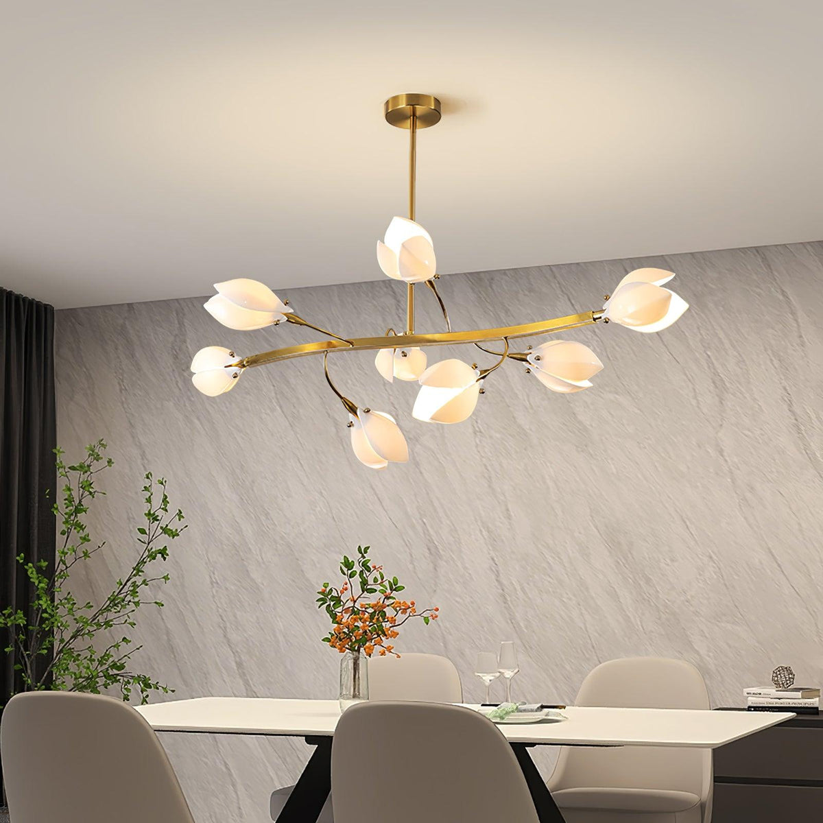 Uvess Premium Elegance Ceramic Chandelier