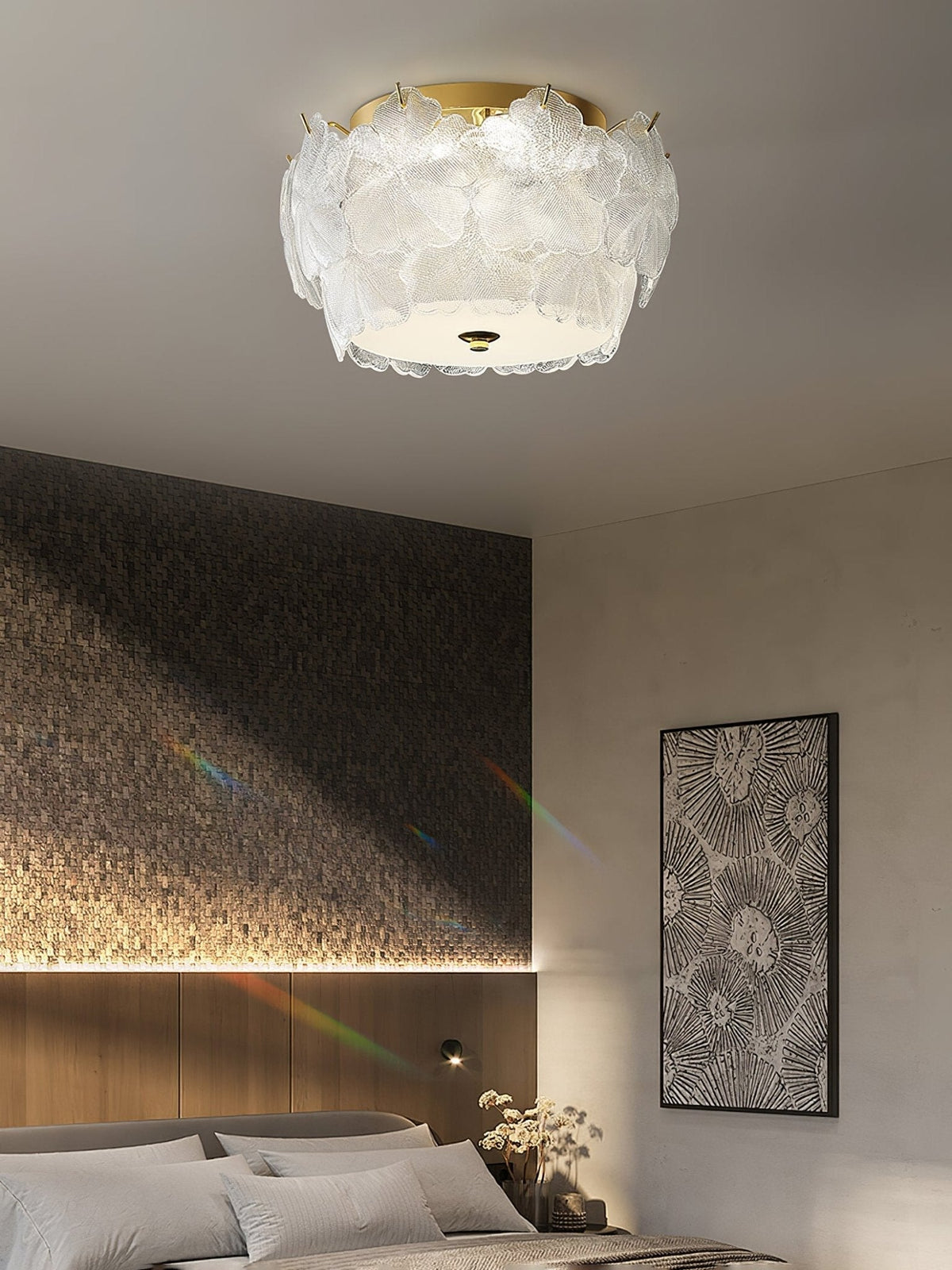 Otharis Blossom Cluster Glass Ceiling Light