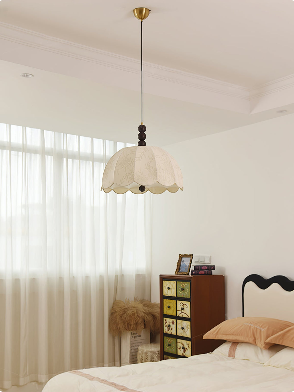 Nyd Fabric Swag Pendant Light