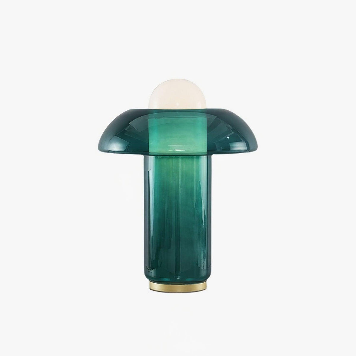 Navlen Green Glass Table Lamp