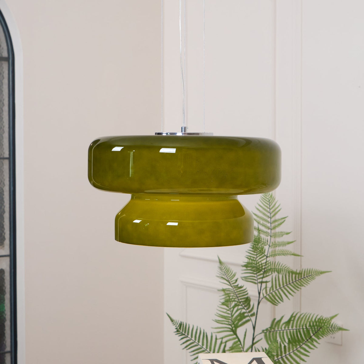 Zerithce Glass Modern Minimalist Pendant Lamp