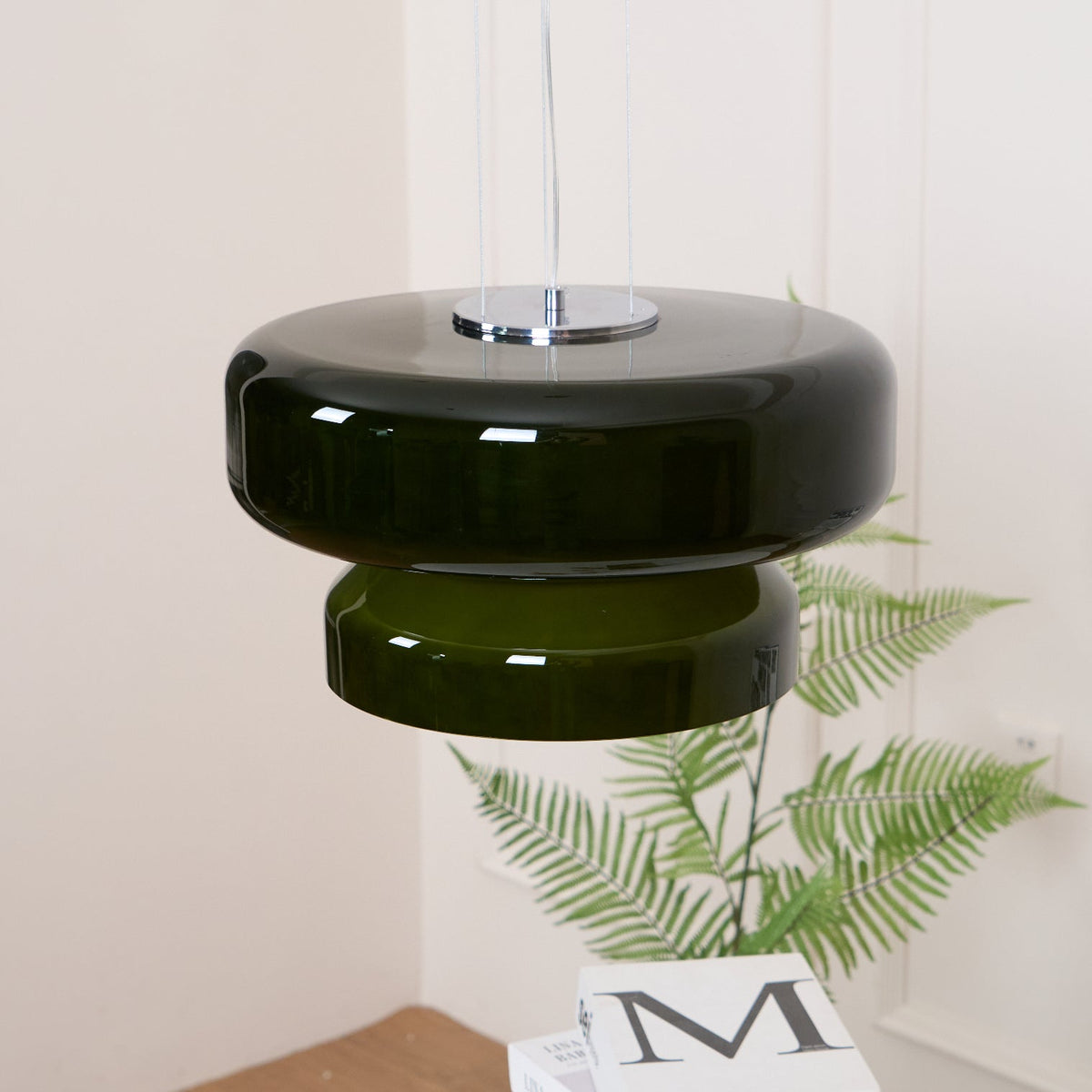Zerithce Glass Modern Minimalist Pendant Lamp