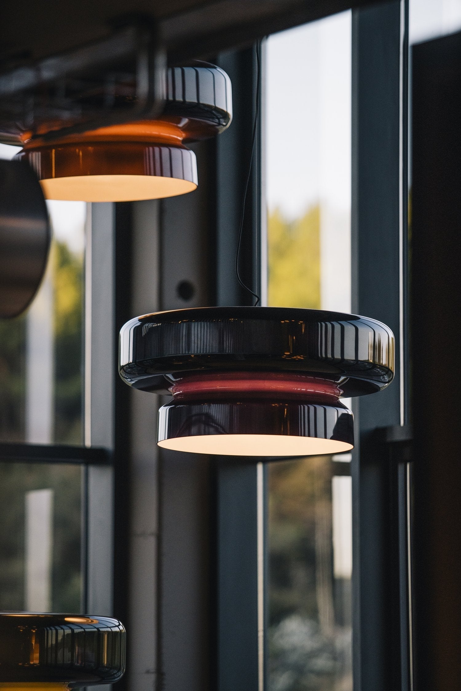 Zerithce Glass Modern Minimalist Pendant Lamp