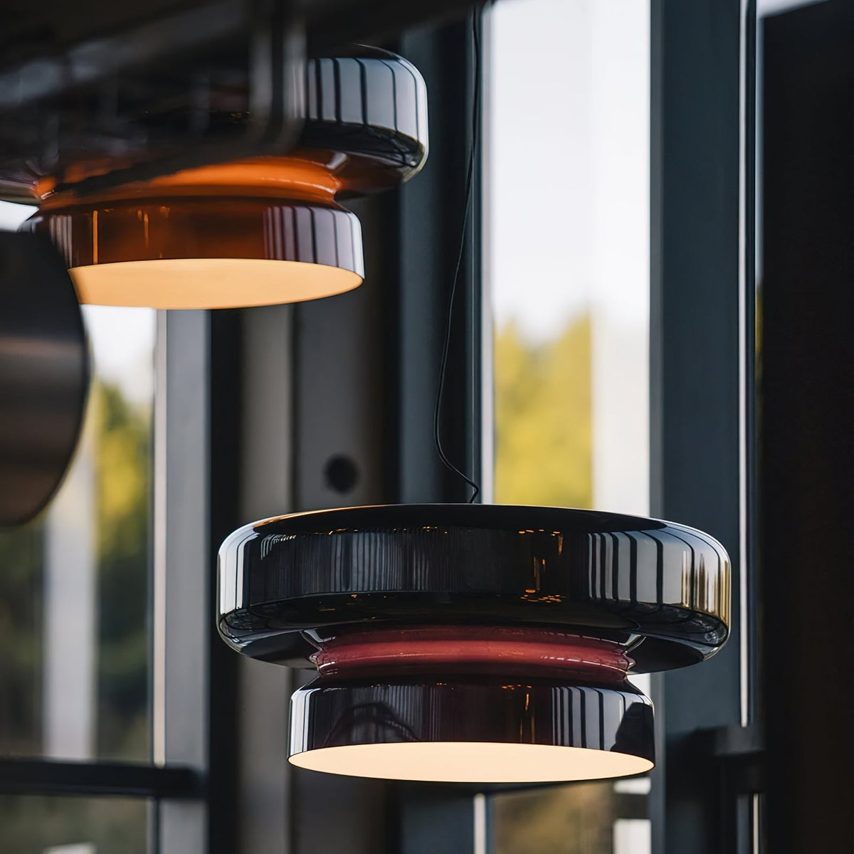 Zerithce Glass Modern Minimalist Pendant Lamp