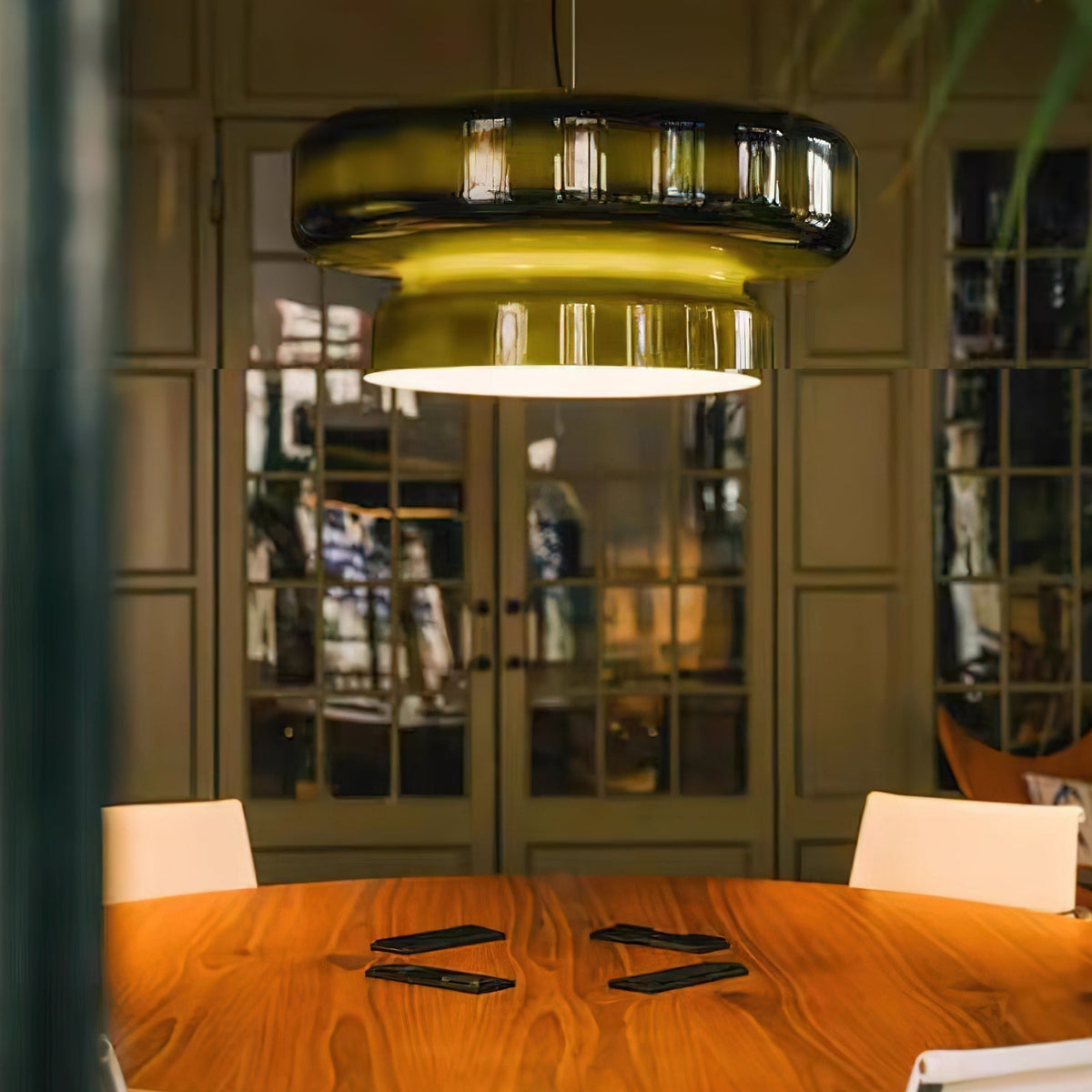 Zerithce Glass Modern Minimalist Pendant Lamp