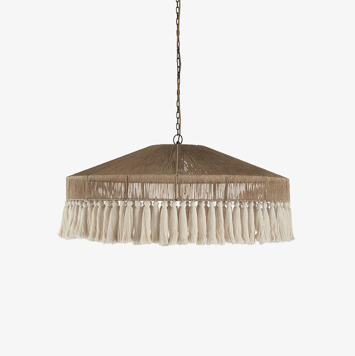 Ohev Hemp Rope Pendant Light