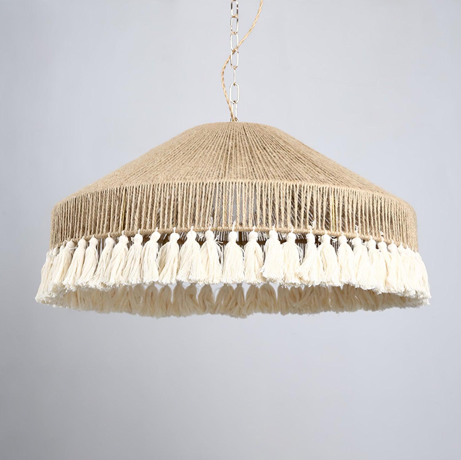 Ohev Hemp Rope Pendant Light
