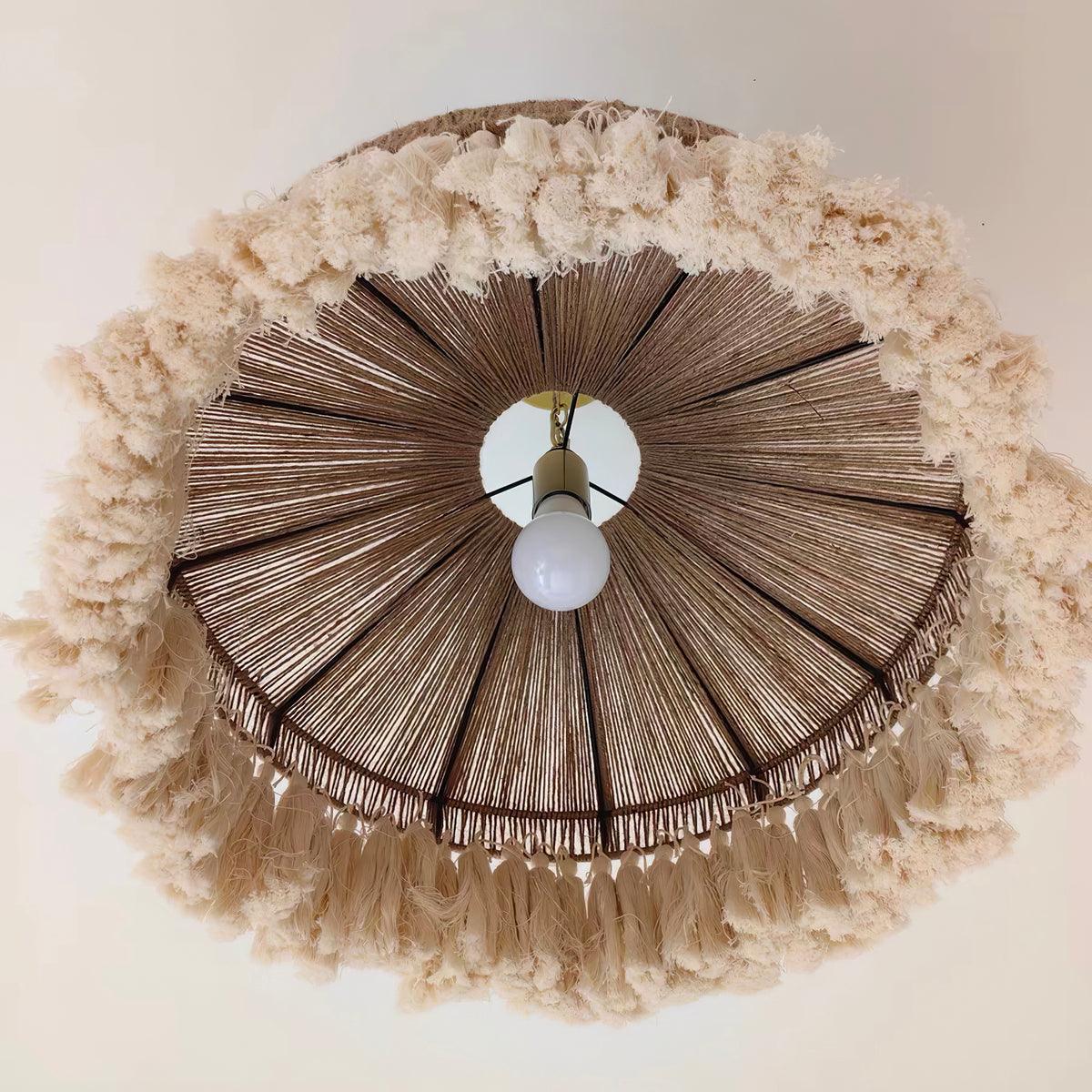 Ohev Hemp Rope Pendant Light