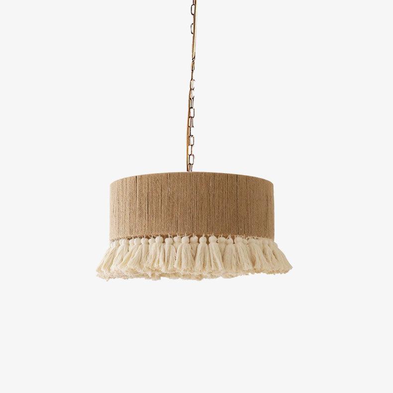Serenenne Pendant Lamp Cotton Tassels for Living Room