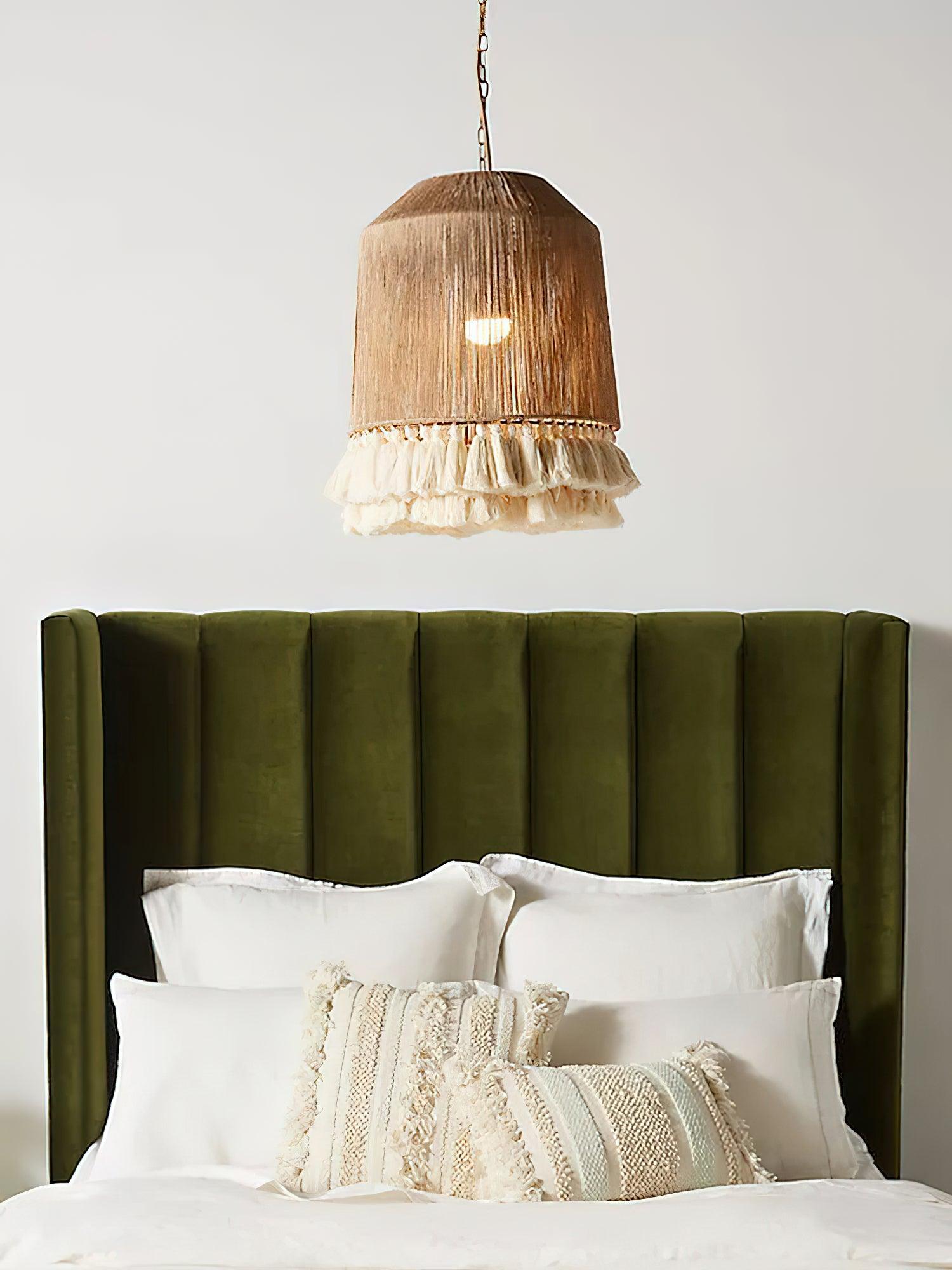 Serenenne Pendant Lamp Cotton Tassels for Living Room