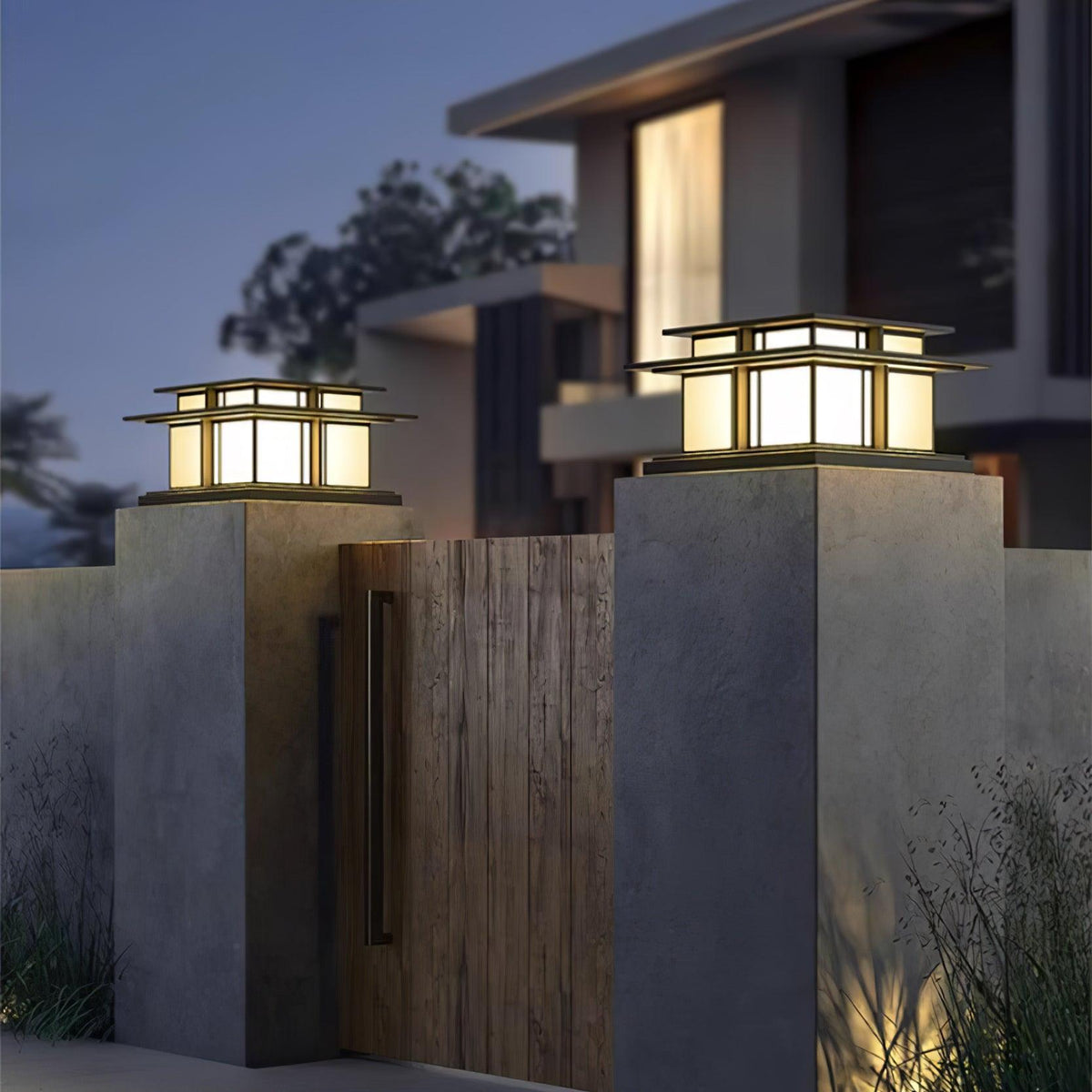 Onyx Acrylic Oriental Table Light