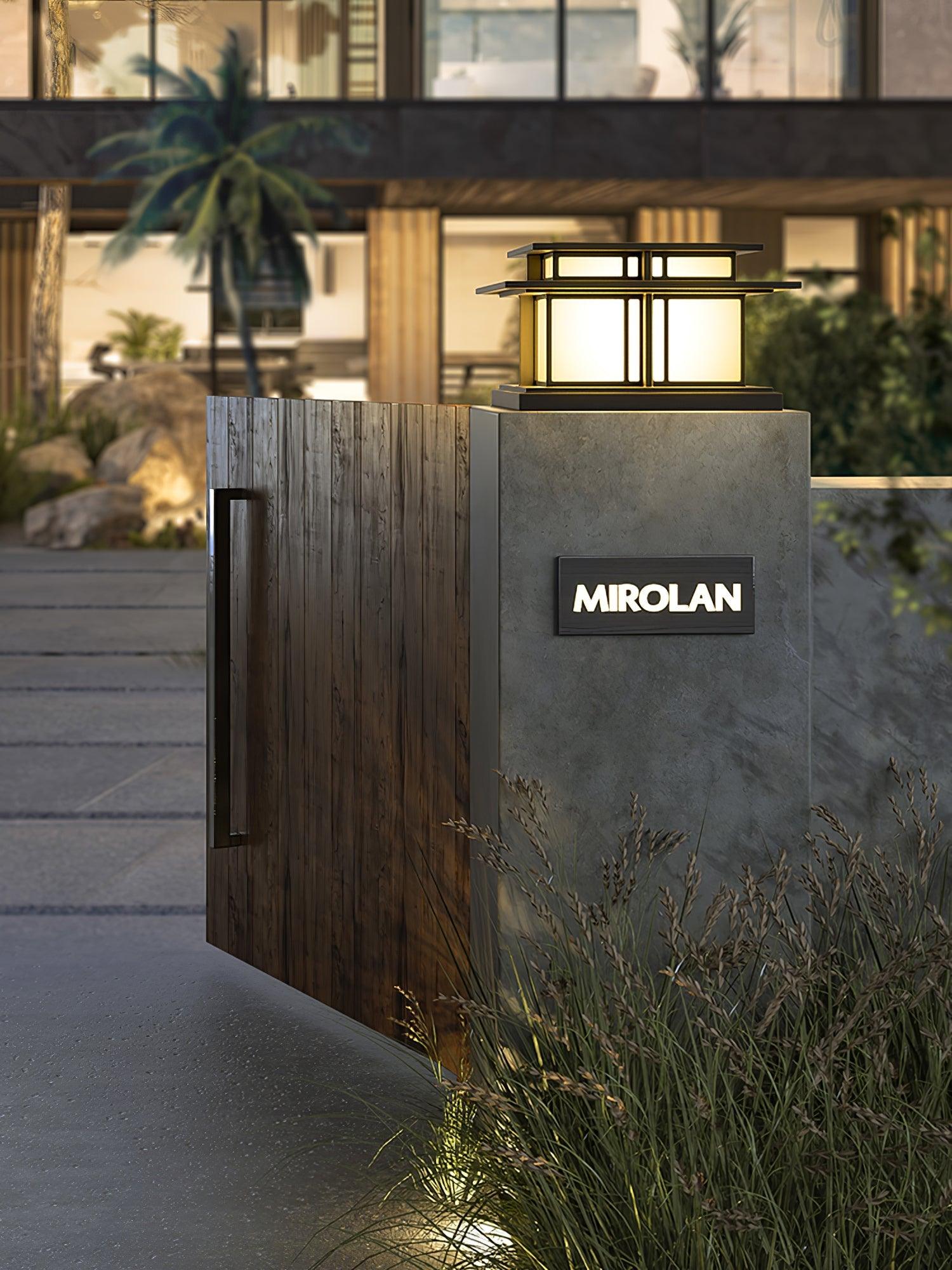 Ebon Modern Outdoor Light