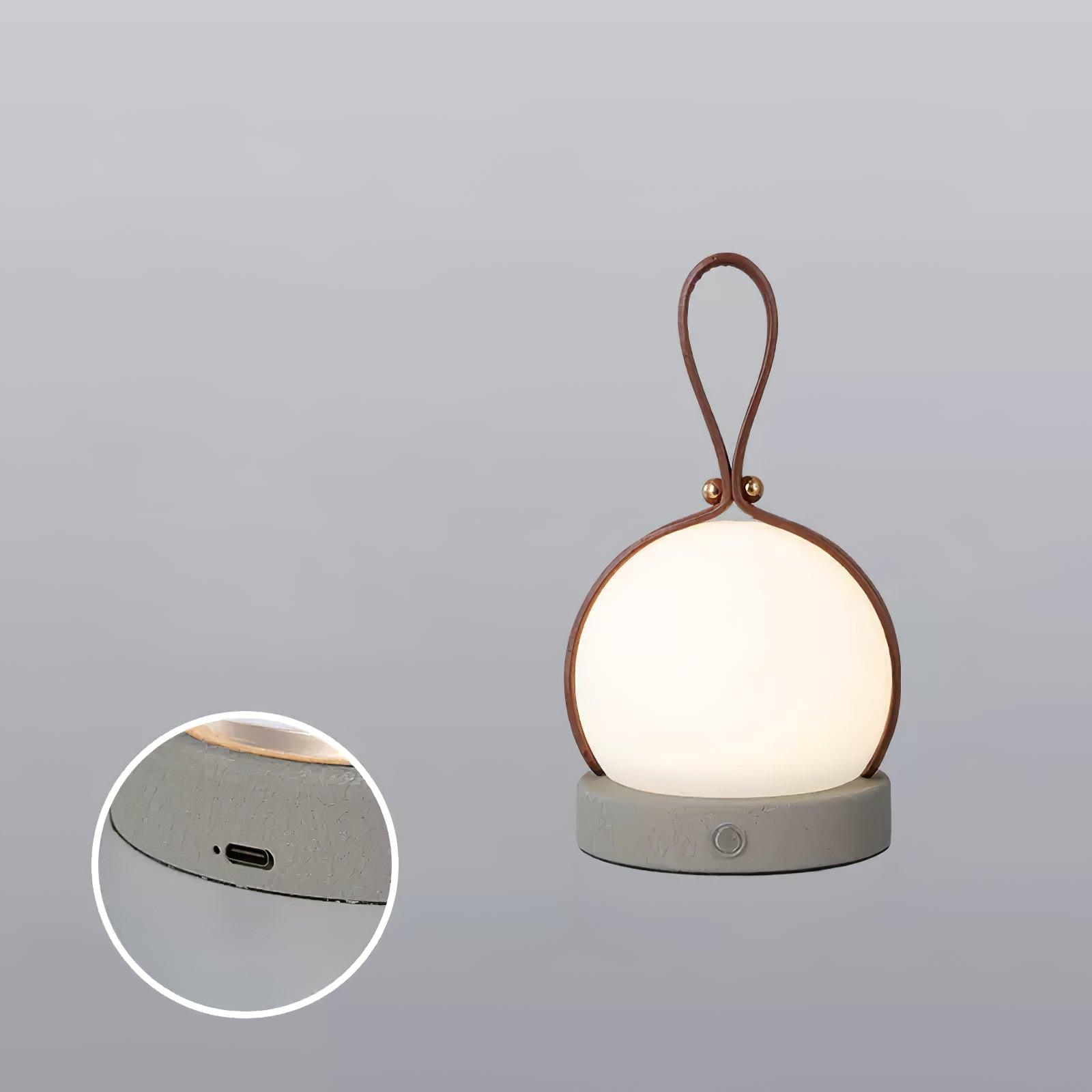 Wernis Leather Table Lamp