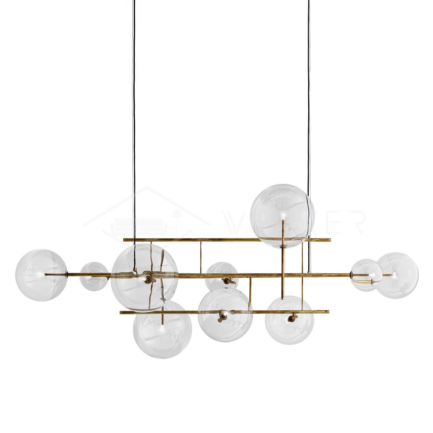 Aveno Chandelier LED Clear Crystal