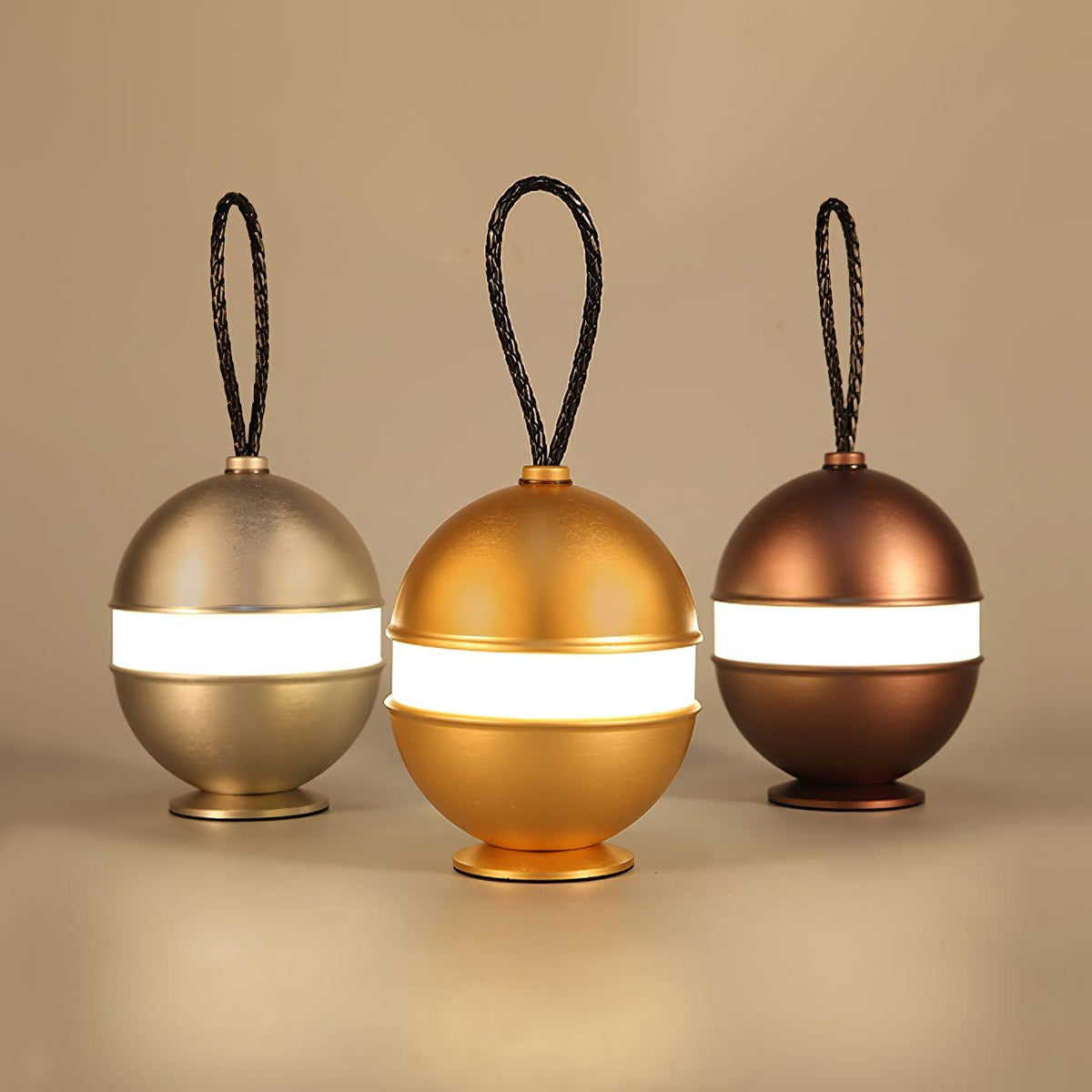 Orbitem Gold Aluminum Table Lamp