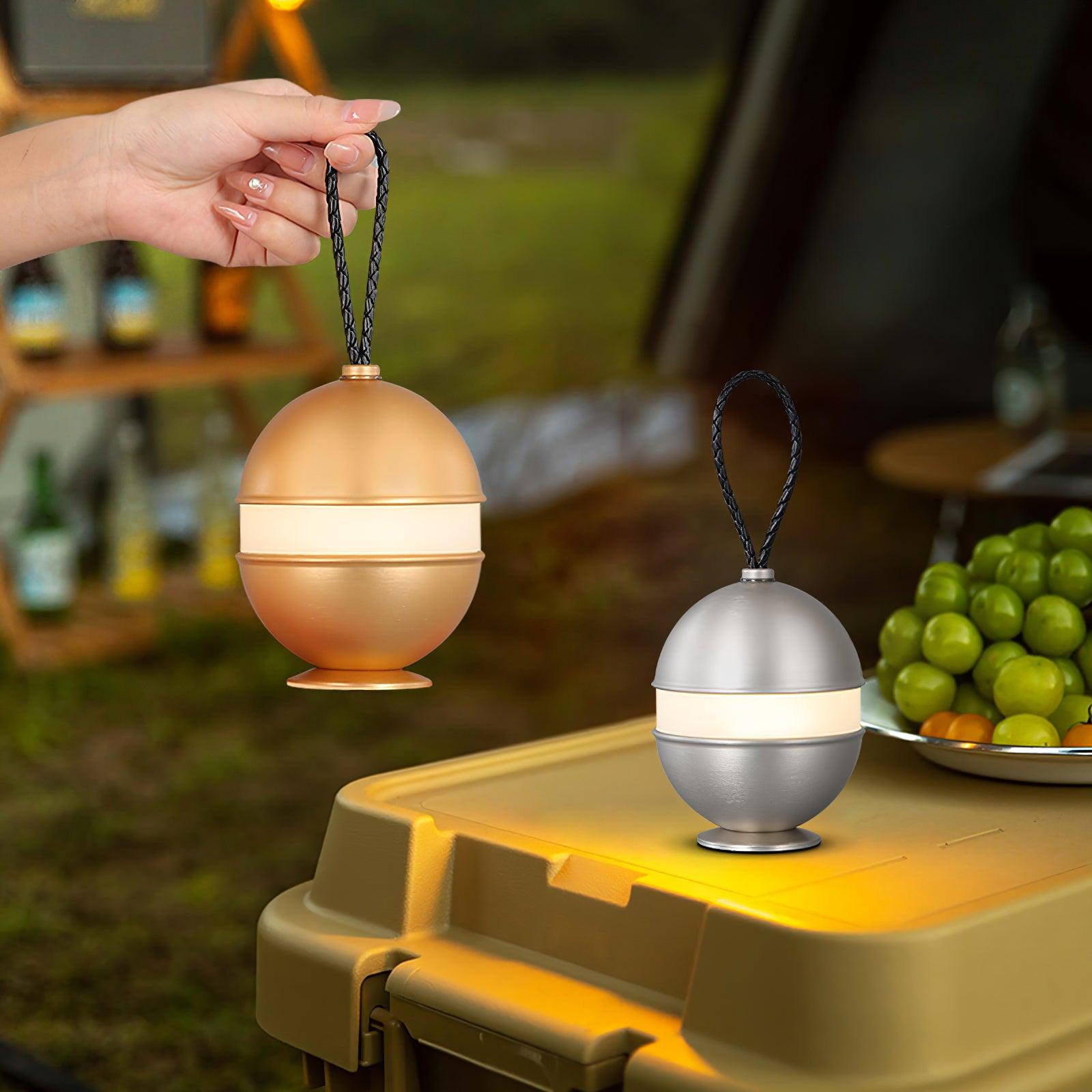Orbitem Gold Aluminum Table Lamp