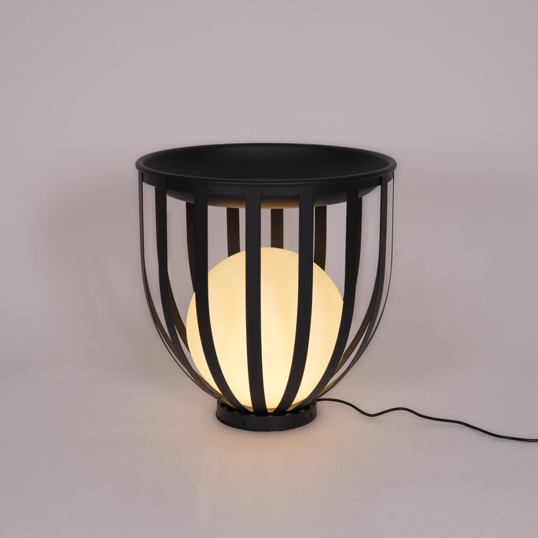 Tera Steel Acrylic Floor Lamp
