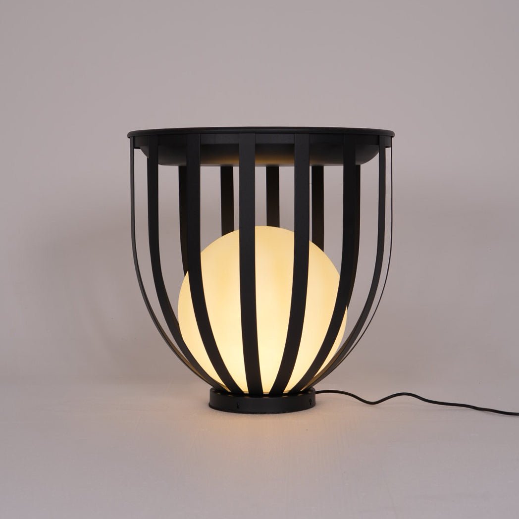 Tera Steel Acrylic Floor Lamp