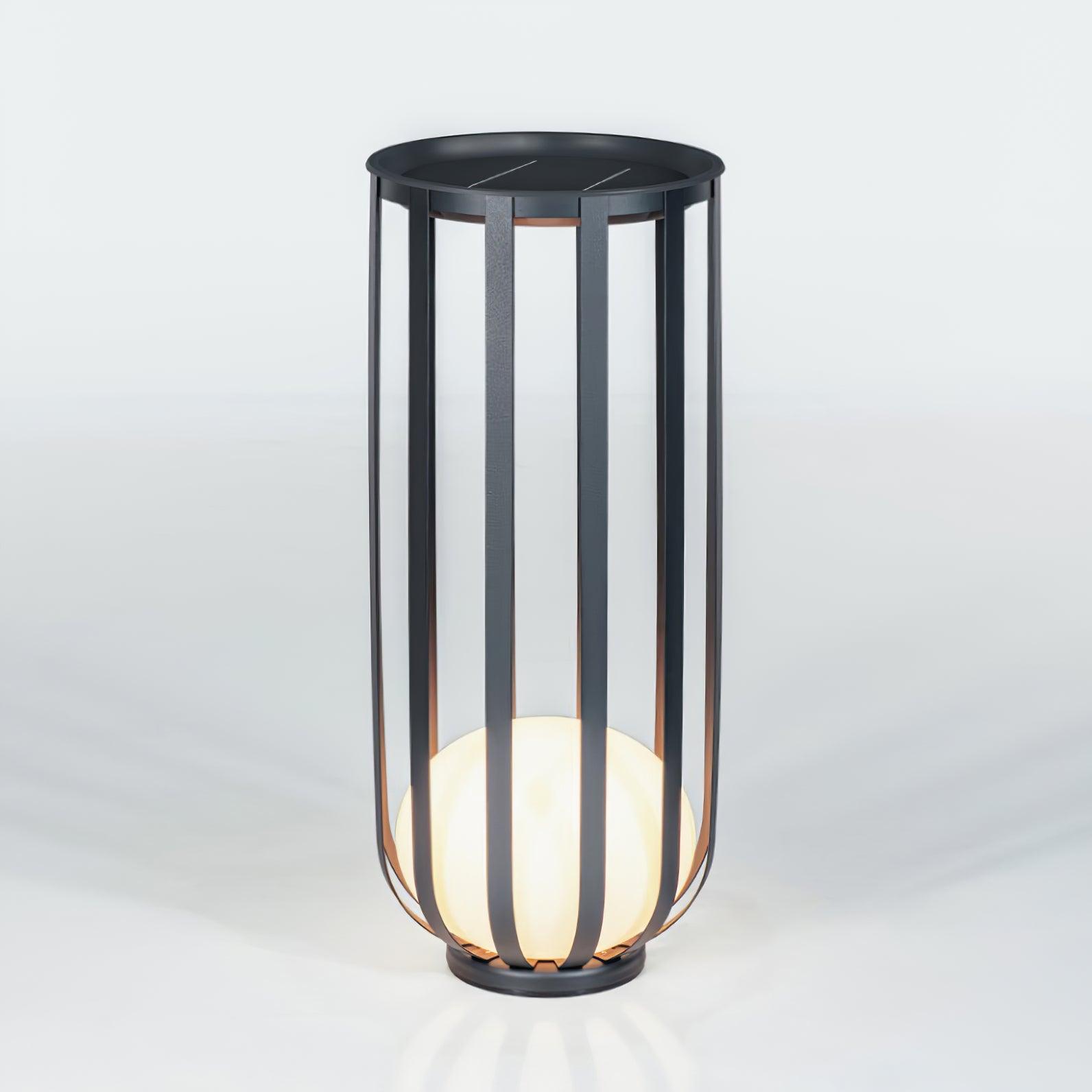Tera Steel Acrylic Floor Lamp