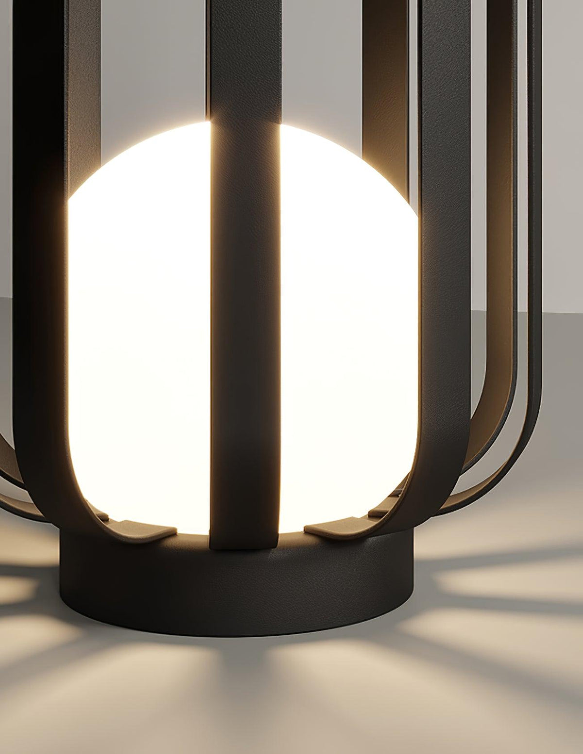 Tera Steel Acrylic Floor Lamp