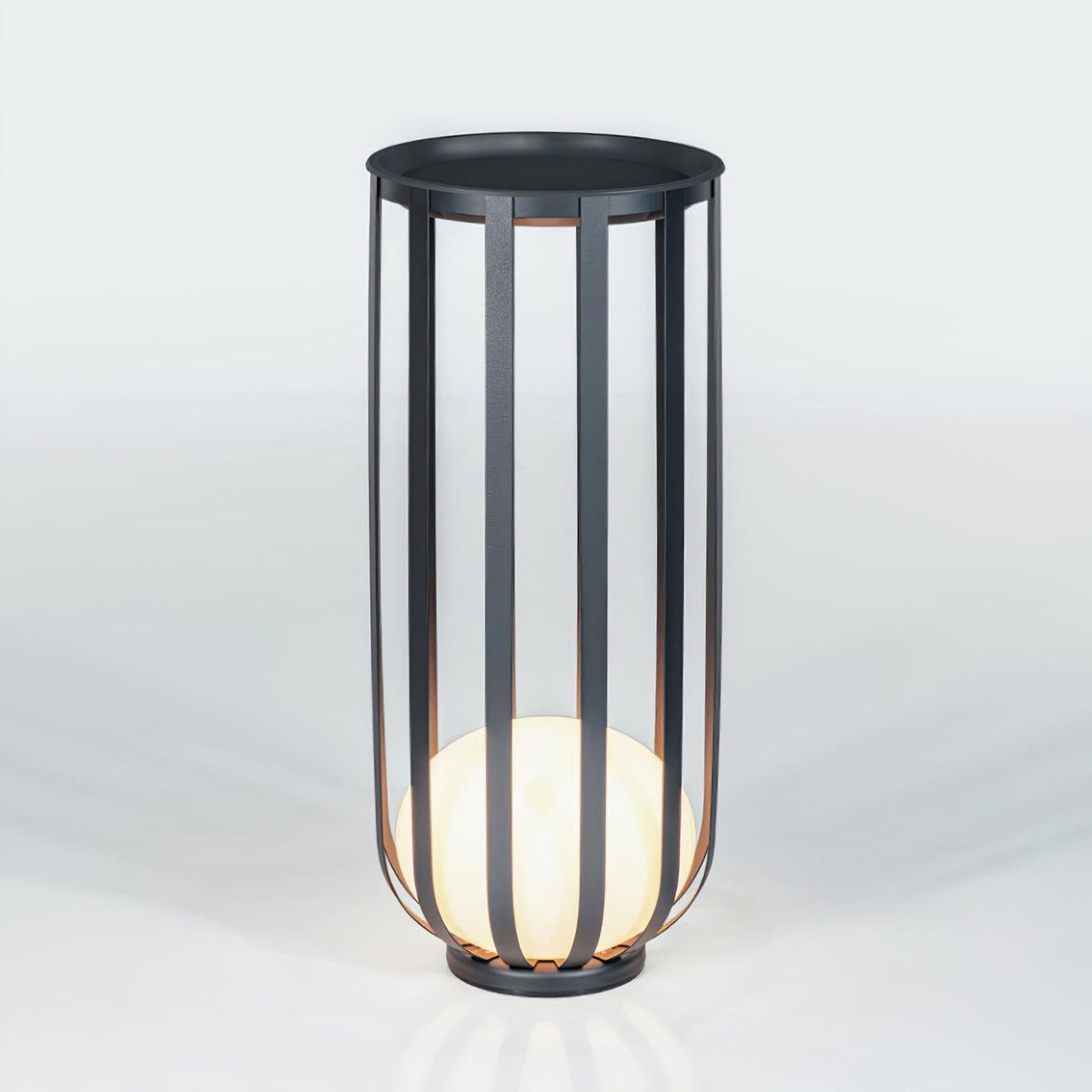 Tera Steel Acrylic Floor Lamp
