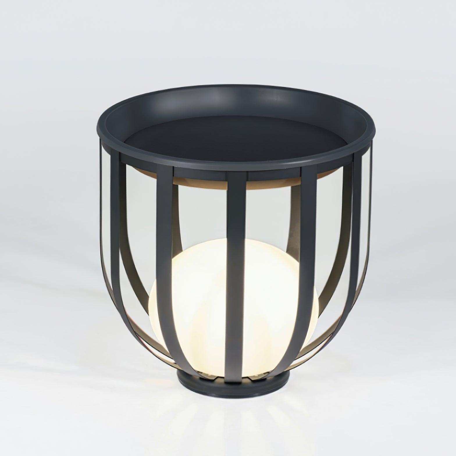 Tera Steel Acrylic Floor Lamp