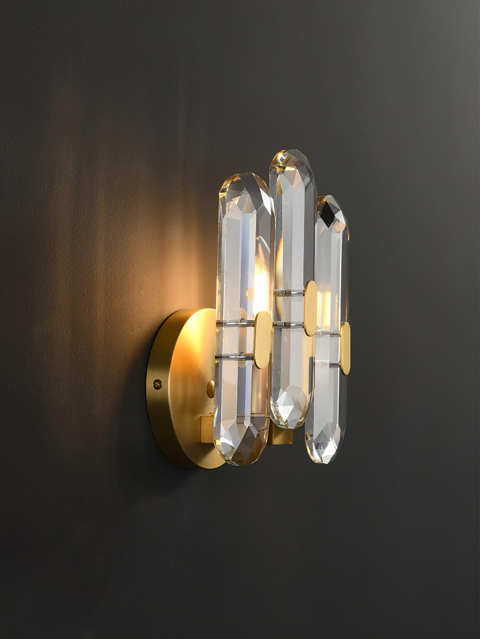 Kristy Postmodern Luxury Crystal Sconce Wall Lamp - Neutral Decor