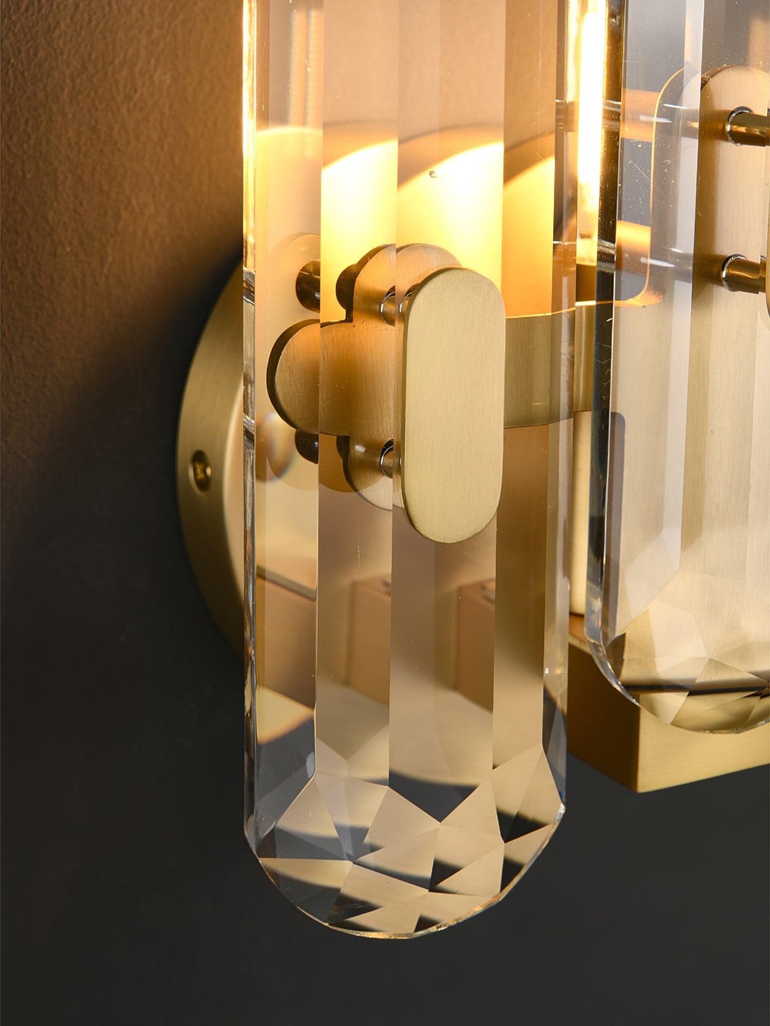 Kristy Postmodern Luxury Crystal Sconce Wall Lamp - Neutral Decor