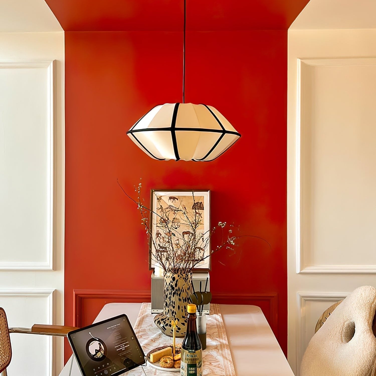 Lineriella Modern Fabric Pendant Lamp