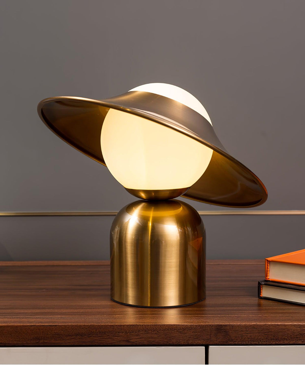 Italon Luxe Brass Desk Lamp
