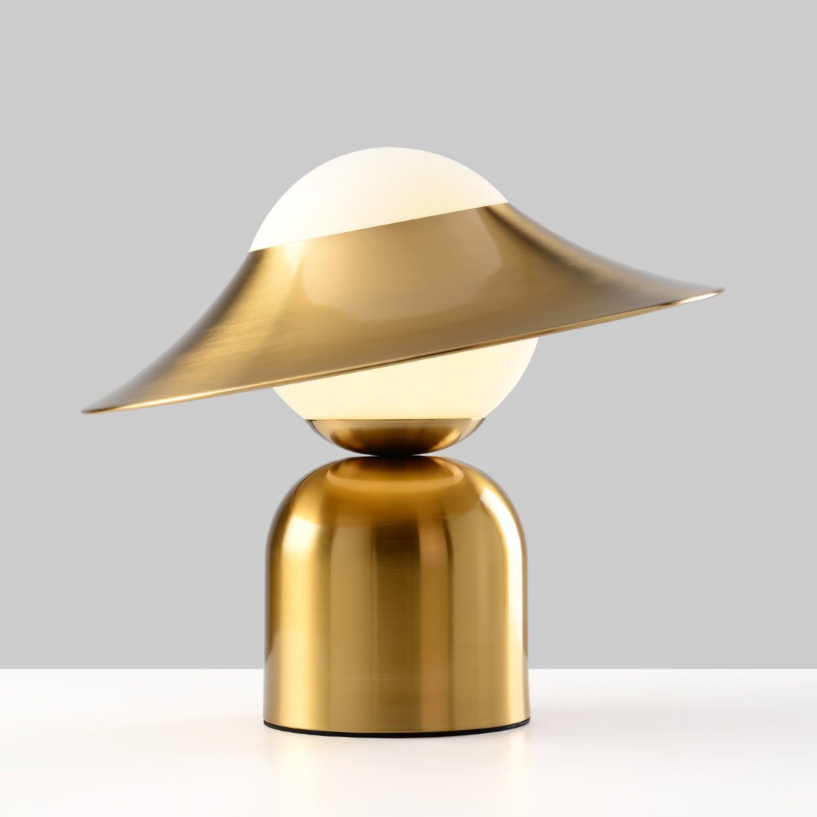 Italon Luxe Brass Desk Lamp