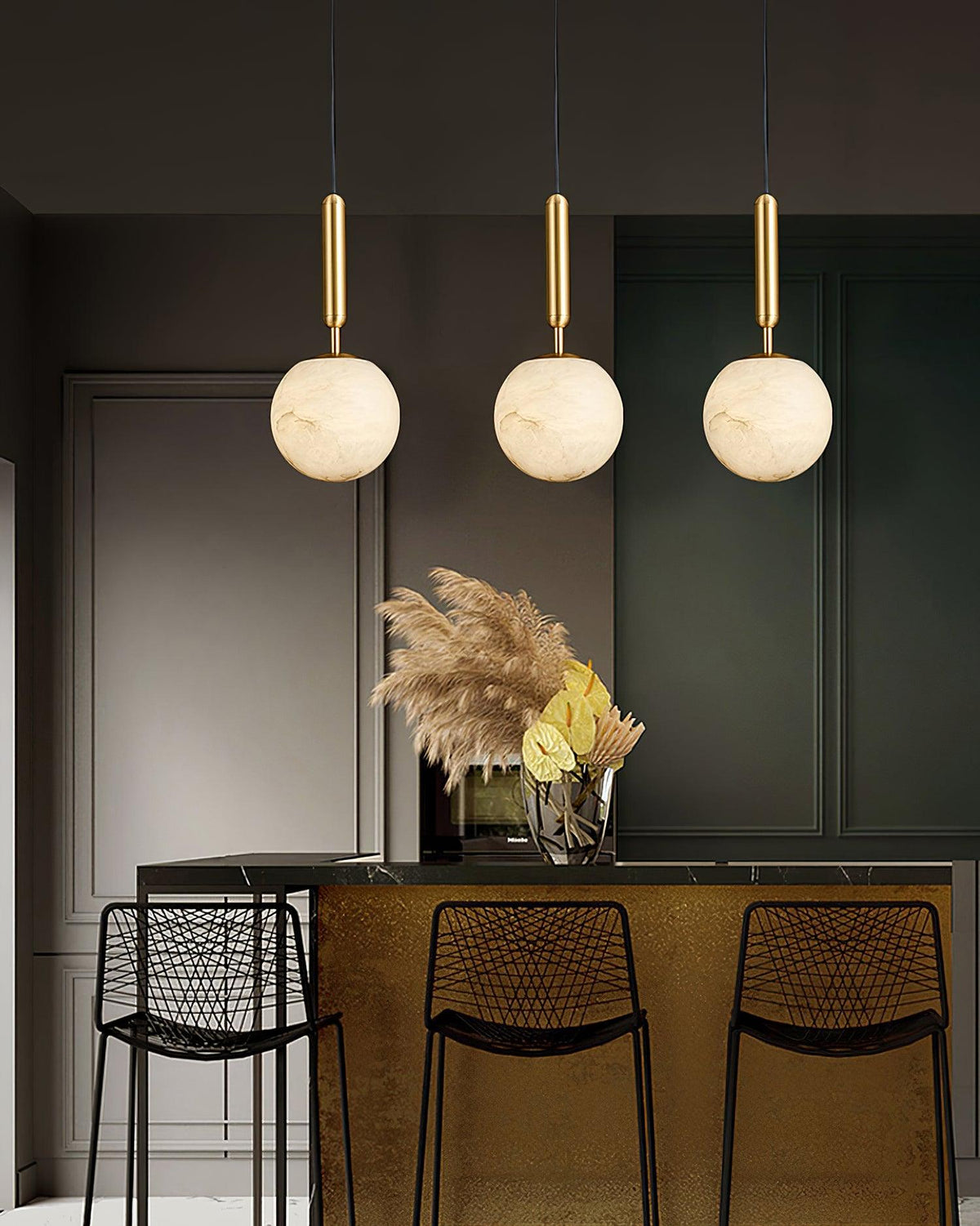 Tomino Alabaster Pendant Light