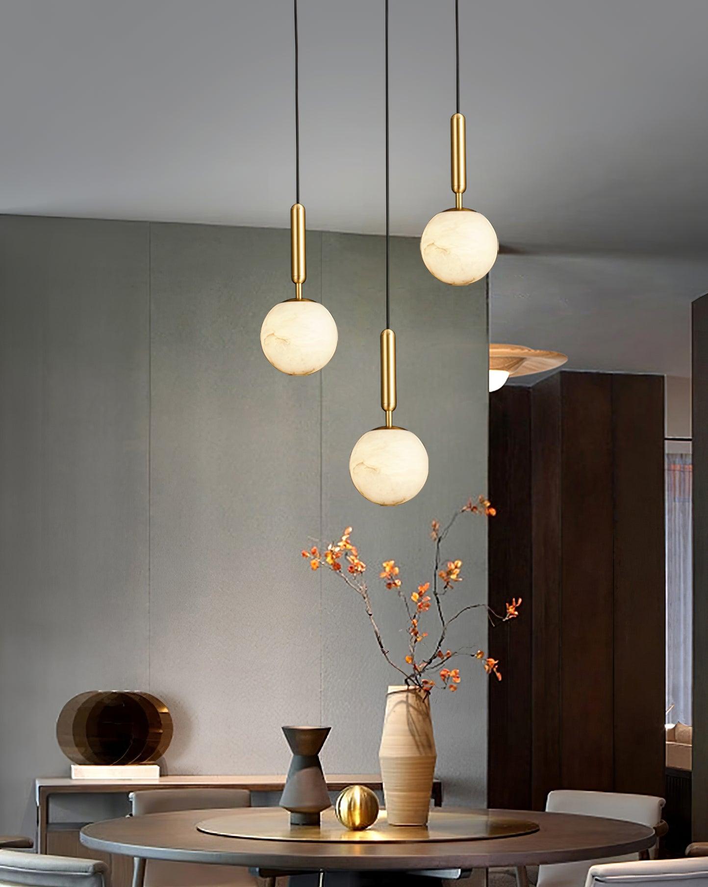 Tomino Alabaster Pendant Light