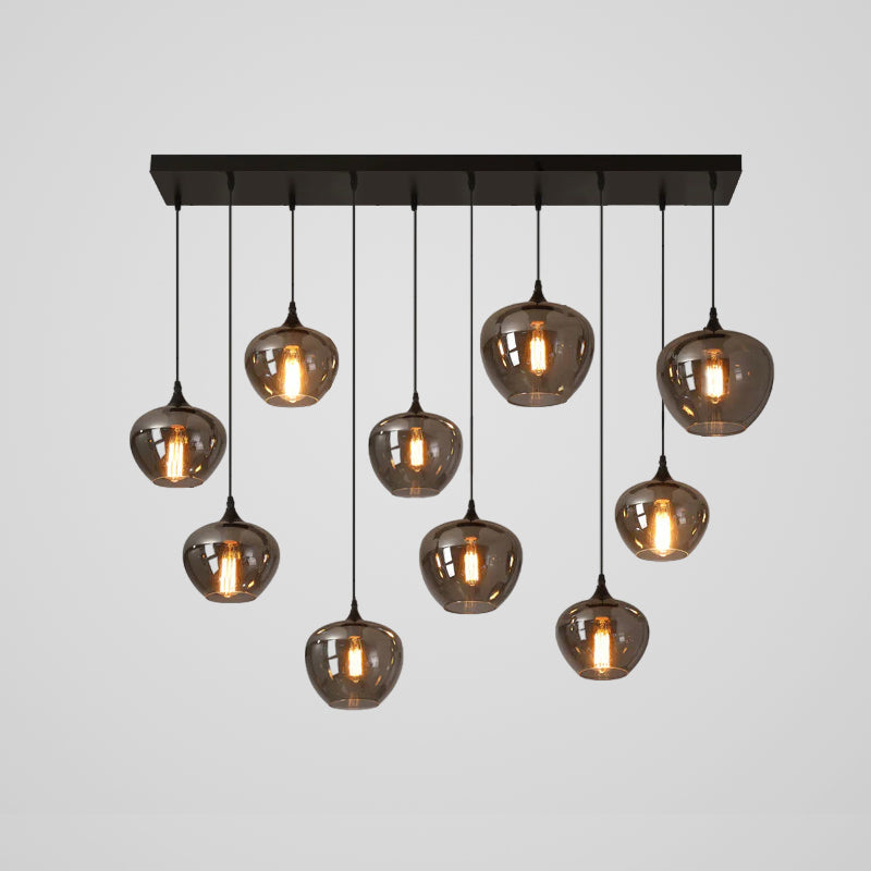 Talis Glass Industrial Chic Pendant Light