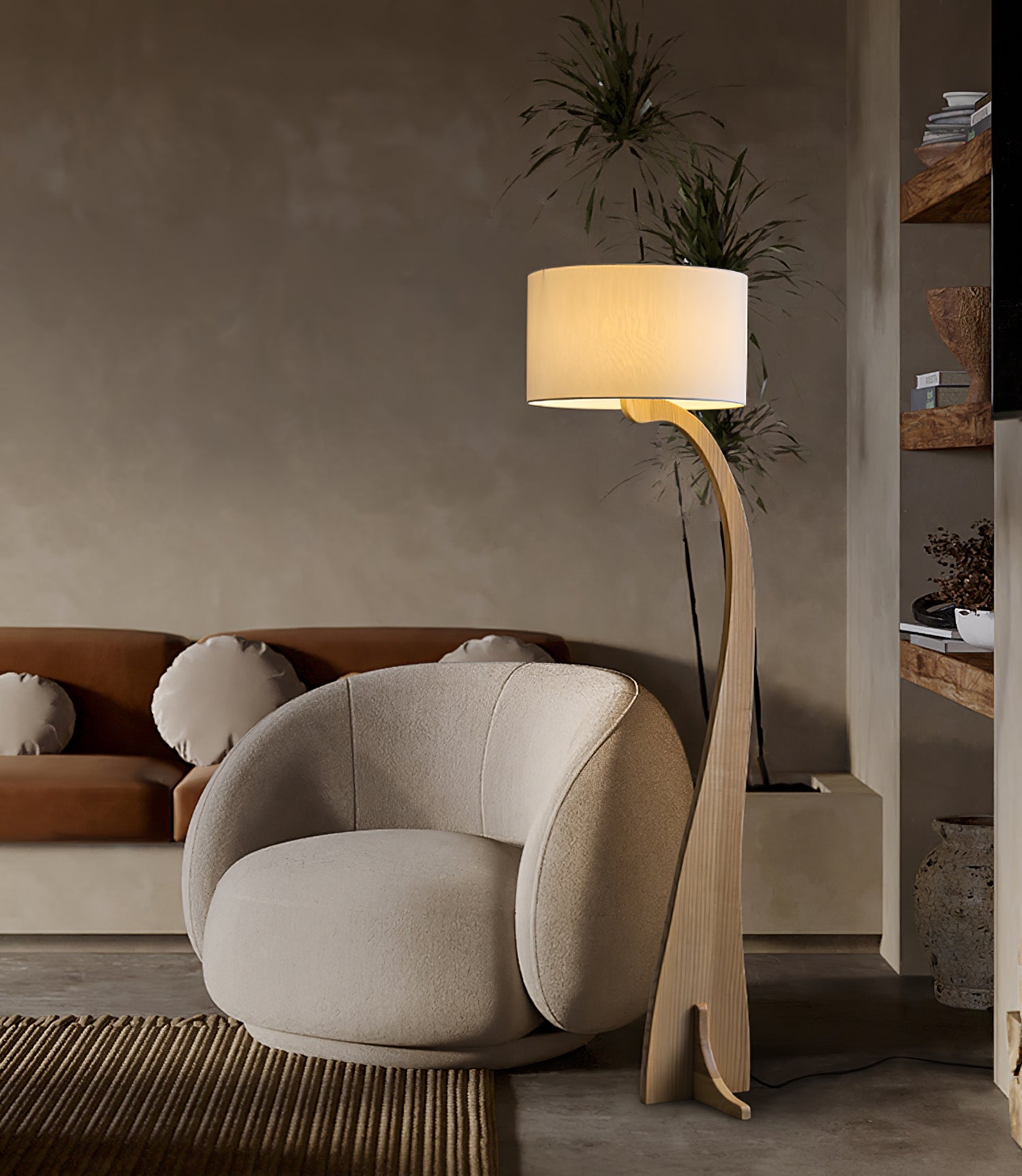 Viraineria Nordic Arc Floor Lamp