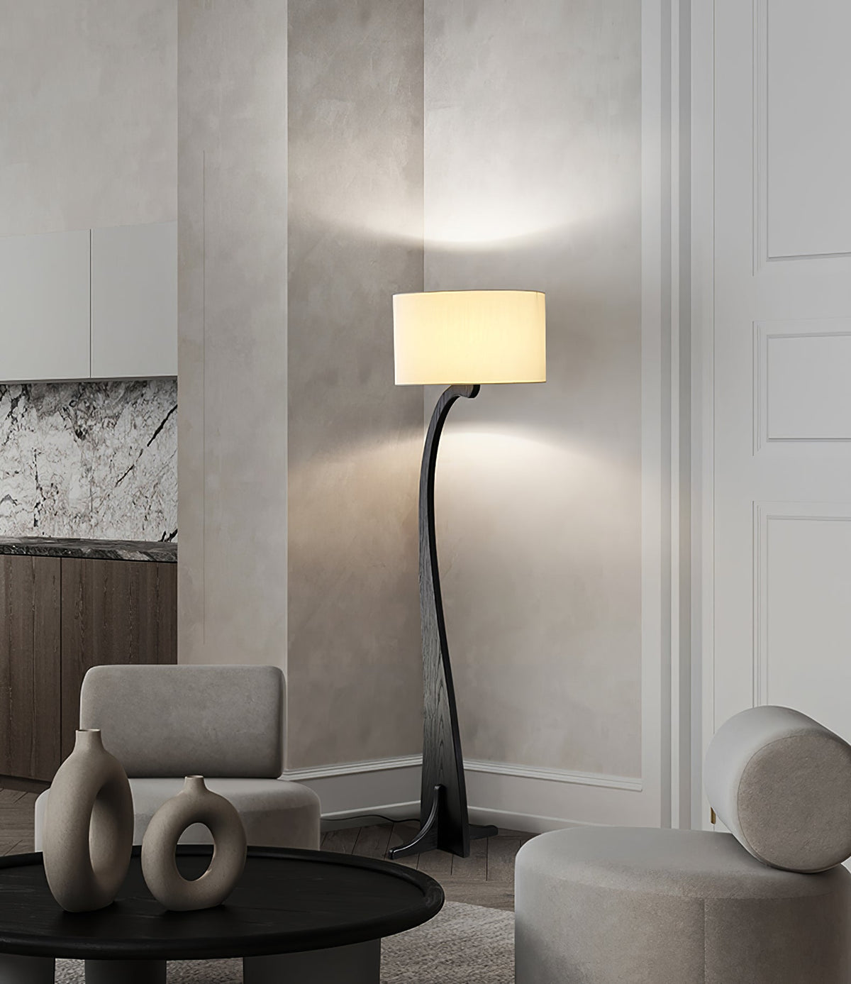 Viraineria Nordic Arc Floor Lamp
