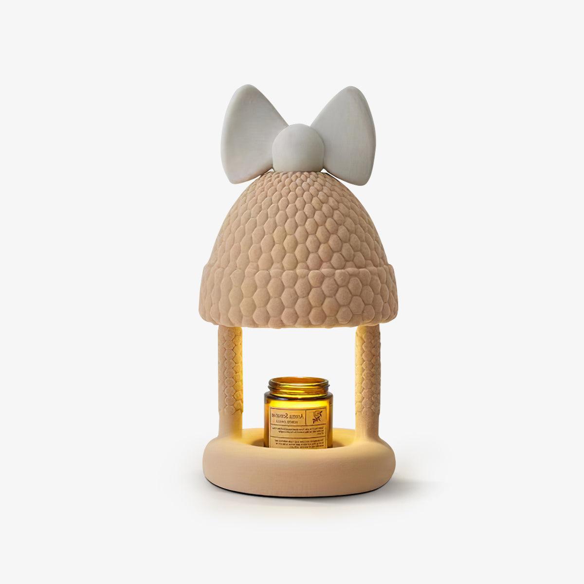 Zarinil Flocked Resin Playful Table Lamp