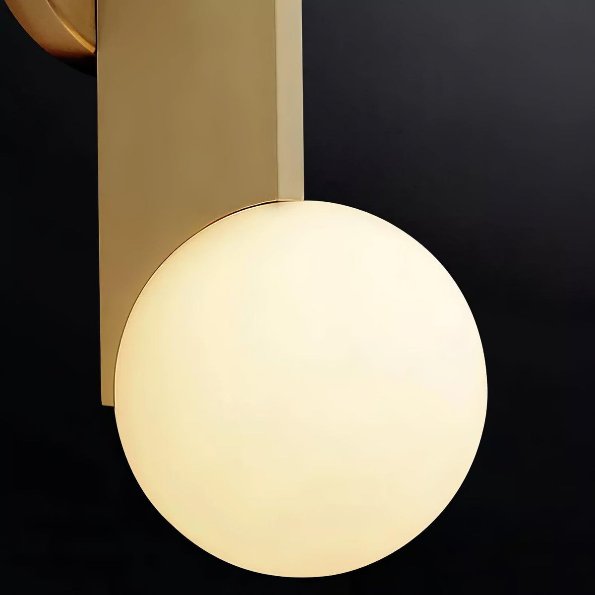 Liorarelle Wall Lamp Glass Globe Sculptural
