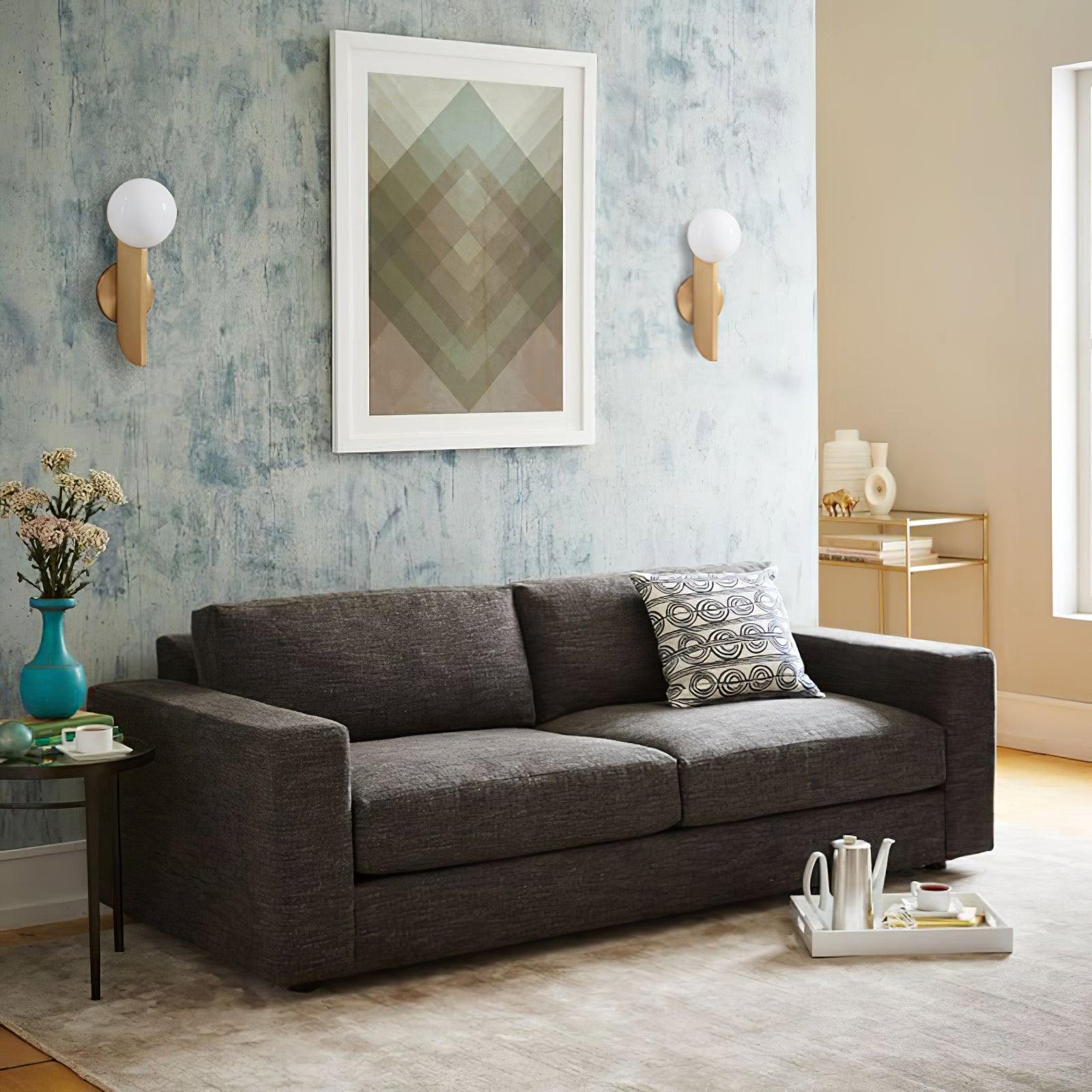 Liorarelle Wall Lamp Glass Globe Sculptural