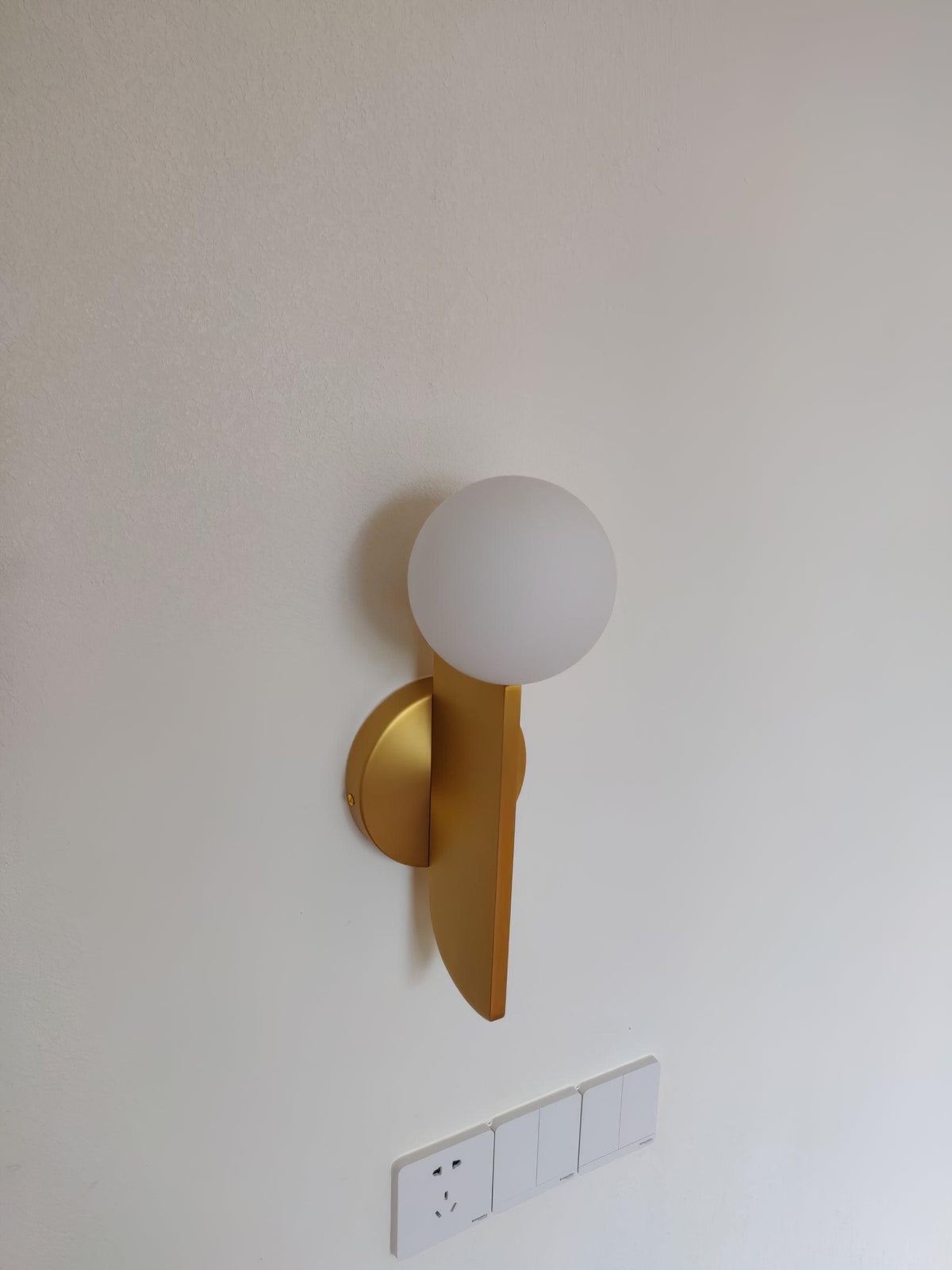Liorarelle Wall Lamp Glass Globe Sculptural