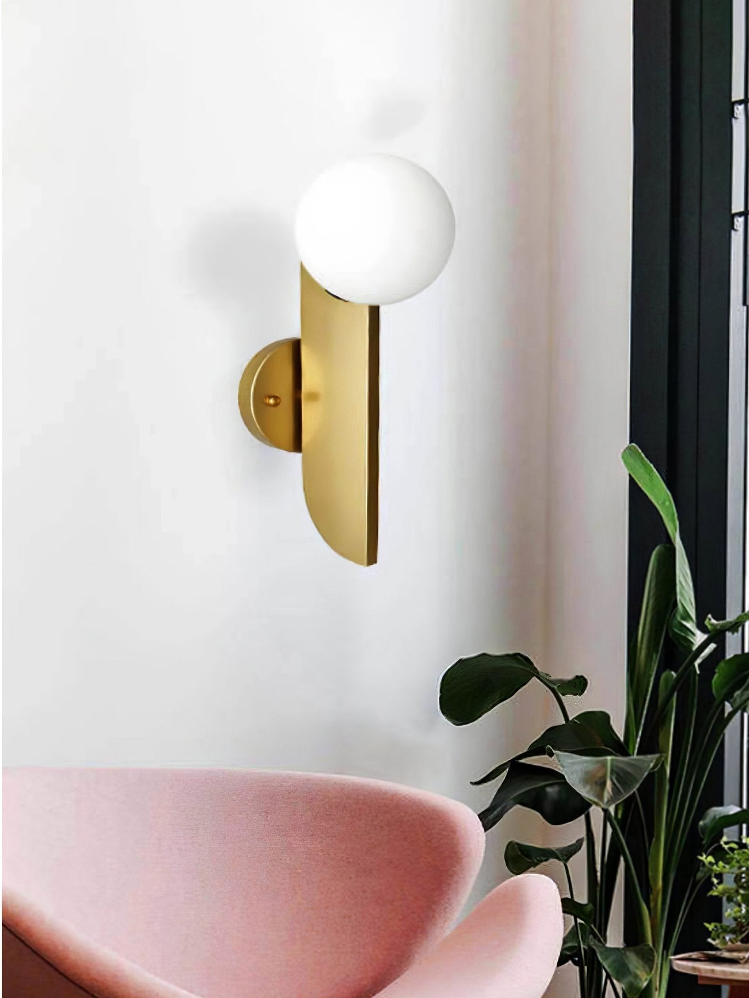 Liorarelle Wall Lamp Glass Globe Sculptural