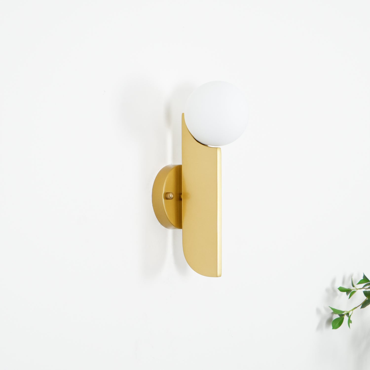 Liorarelle Wall Lamp Glass Globe Sculptural