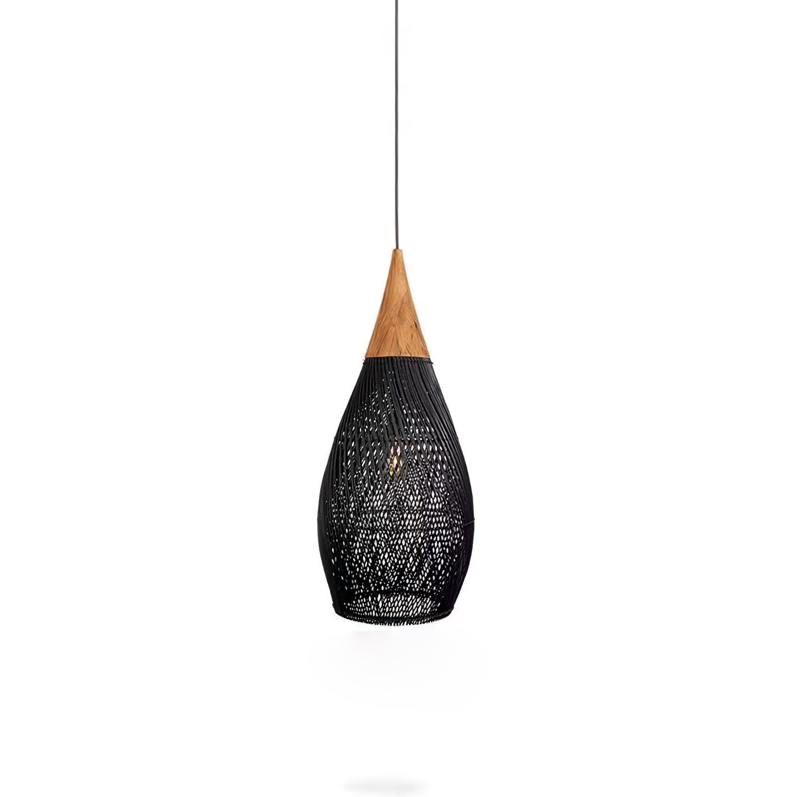 Canirora Pendant Lamp Rattan Swag Woven