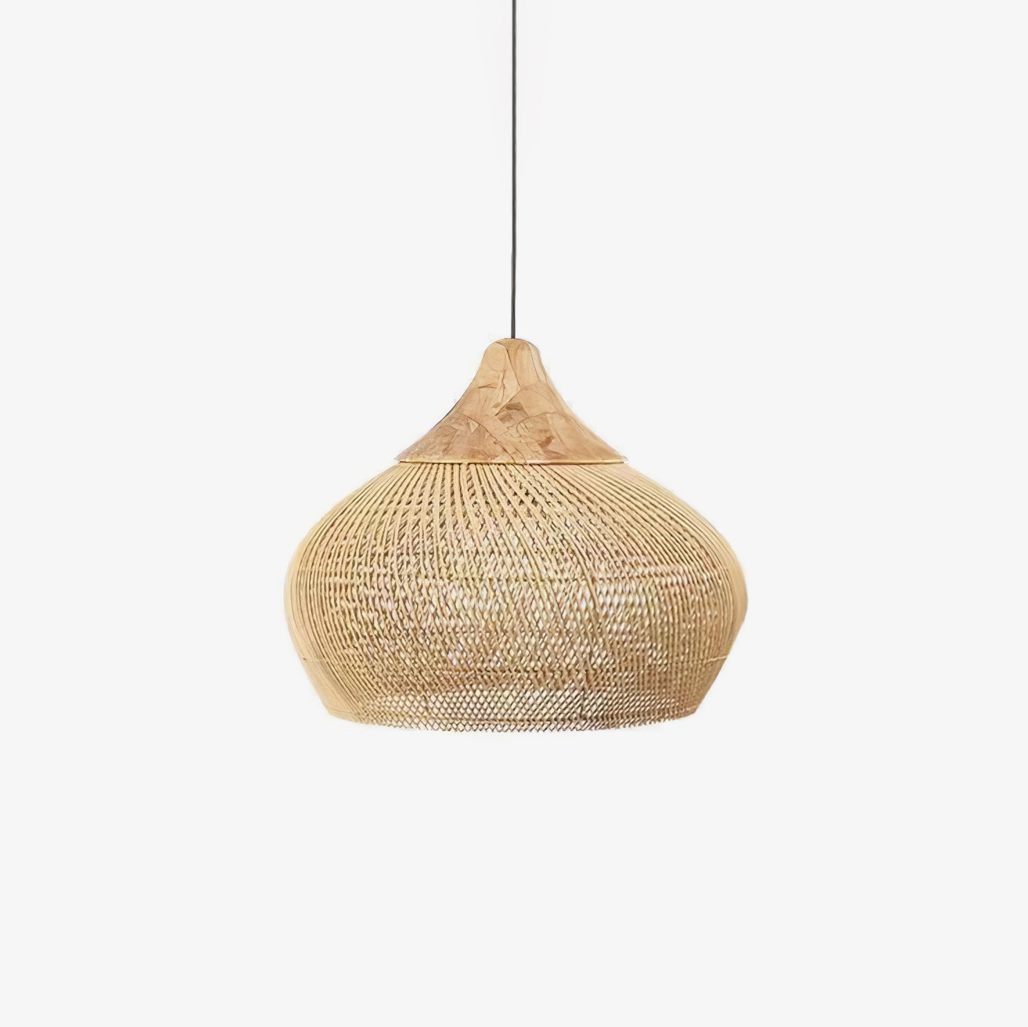 Clairstone Rattan Pendant Light