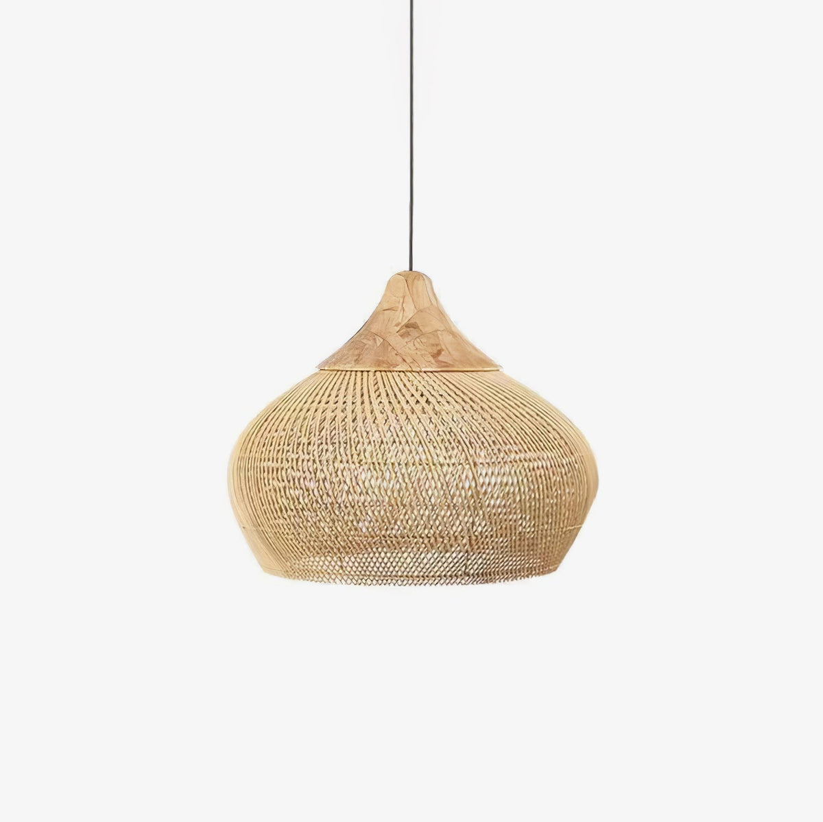 Clairstone Rattan Pendant Light